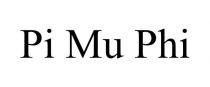 PI MU PHI