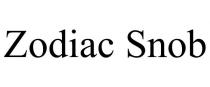 ZODIAC SNOB