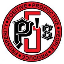 5P'S POSITIVE PRODUCTIVE PEOPLE PRODUCE PROSPERITY