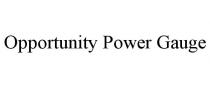 OPPORTUNITY POWER GAUGE