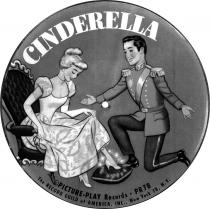 CINDERELLA. PICTURE-PLAY RECORDS. PR7B THE RECORD GUILD OF AMERICA INC, NEW YORK 18, N.Y.