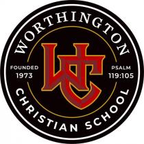WC WORTHINGTON CHRISTIAN SCHOOL FOUNDED 1973 PSALM 119:105