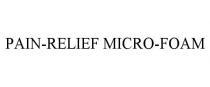 PAIN-RELIEF MICRO-FOAM
