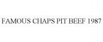FAMOUS CHAPS PIT BEEF 1987