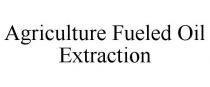 AGRICULTURE FUELED OIL EXTRACTION