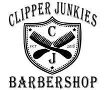 CJ CLIPPER JUNKIES BARBERSHOP EST. 2018