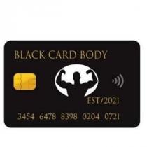 BLACK CARD BODY EST/2021 3454 6478 8398 0204 0721