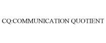 CQ:COMMUNICATION QUOTIENT
