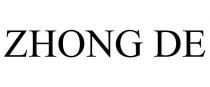 ZHONG DE