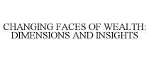 CHANGING FACES OF WEALTH: DIMENSIONS AND INSIGHTS