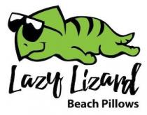 LAZY LIZARD BEACH PILLOWS