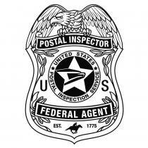 POSTAL INSPECTOR US UNITED STATES POSTAL INSPECTION SERVICE FEDERAL AGENT EST. 1775