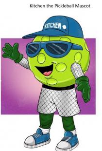 KITCHEN THE PICKLEBALL MASCOT