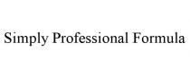 SIMPLY PROFESSIONAL FORMULA