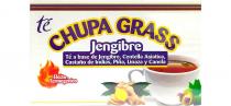 T CHUPA GRASS JENGIBRE T A BASE DE JENGIBRE, CENTELLA ASIATICA, CASTAO DE INDIAS, CASTAO DE INDIAS, PIA, LINAZA Y CANELA EFECTO TERMOGNICO