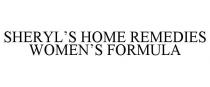 SHERYL'S HOME REMEDIES WOMEN'S FORMULA