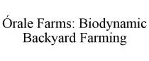 RALE FARMS: BIODYNAMIC BACKYARD FARMING