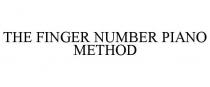 THE FINGER NUMBER PIANO METHOD