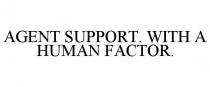 AGENT SUPPORT. WITH A HUMAN FACTOR.