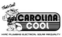 THAT'S COOL! CAROLINA COOL HVAC PLUMBING ELECTRICAL SOLAR AIR QUALITY