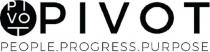 PIVOT PIVOT PEOPLE. PROGRESS. PURPOSE.