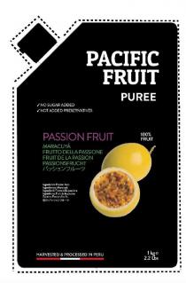 PACIFIC FRUIT PUREE NO SUGAR ADDED NOT ADDED PRESERVATIVES PASSION FRUIT 100% NATURAL MARACUY FRUTTO DE LA PASSIONE FRUIT DE LA PASSION PASSIONFRUCHT ?????????INGREDIENTS: PASSION FRUIT INGREDIENTES: MARACUY INGREDIENTI: FRUTTO DE LA PASSIONE INGREDIENTS: FRUIT DE LA PASSION ZUTATEN: PASSIONFRUCHT ???????????? HARVESTED AND PROCESSES IN PERU 1KG 2.2 LBS