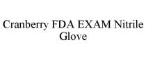 CRANBERRY FDA EXAM NITRILE GLOVE
