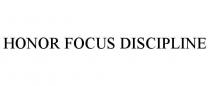 HONOR FOCUS DISCIPLINE