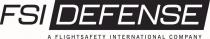FSI DEFENSE A FLIGHTSAFETY INTERNATIONAL COMPANY