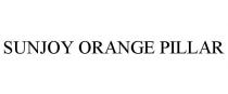 SUNJOY ORANGE PILLAR