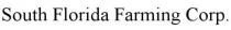 SOUTH FLORIDA FARMING CORP.