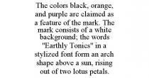 THE COLORS BLACK, ORANGE, AND PURPLE ARE CLAIMED AS A FEATURE OF THE MARK. THE MARK CONSISTS OF A WHITE BACKGROUND; THE WORDS 