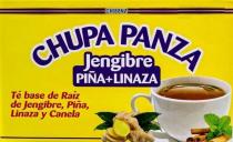 CHPPNZ CHUPA PANZA JENGIBRE PIA + LINAZA T BASE DE RAZ DE JENGIBRE, PIA, LINAZA Y CANELA