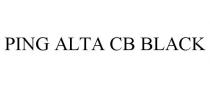 PING ALTA CB BLACK