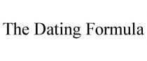 THE DATING FORMULA