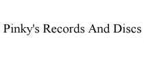 PINKY'S RECORDS AND DISCS