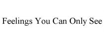 FEELINGS YOU CAN ONLY SEE
