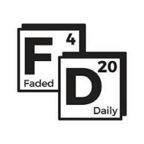 F4, D20, FADED DAILY