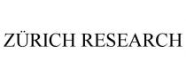 ZRICH RESEARCH