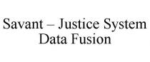 SAVANT - JUSTICE SYSTEM DATA FUSION