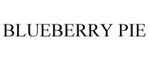 BLUEBERRY PIE