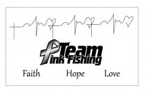 TEAM PINK FISHING FAITH HOPE LOVE