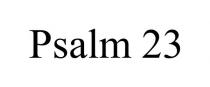 PSALM 23