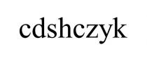 CDSHCZYK