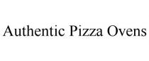 AUTHENTIC PIZZA OVENS
