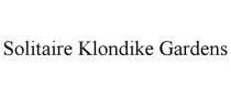 SOLITAIRE KLONDIKE GARDENS