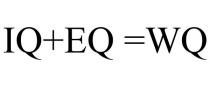 IQ+EQ =WQ