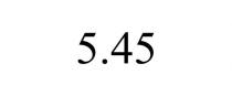 5.45