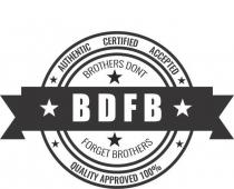 AUTHENTIC CERTIFIED ACCEPTED BROTHERS DON'T FORGET BROTHERS QUALITY APPROVED 100%