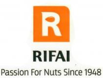 R RIFAI PASSION FOR NUTS SINCE 1948